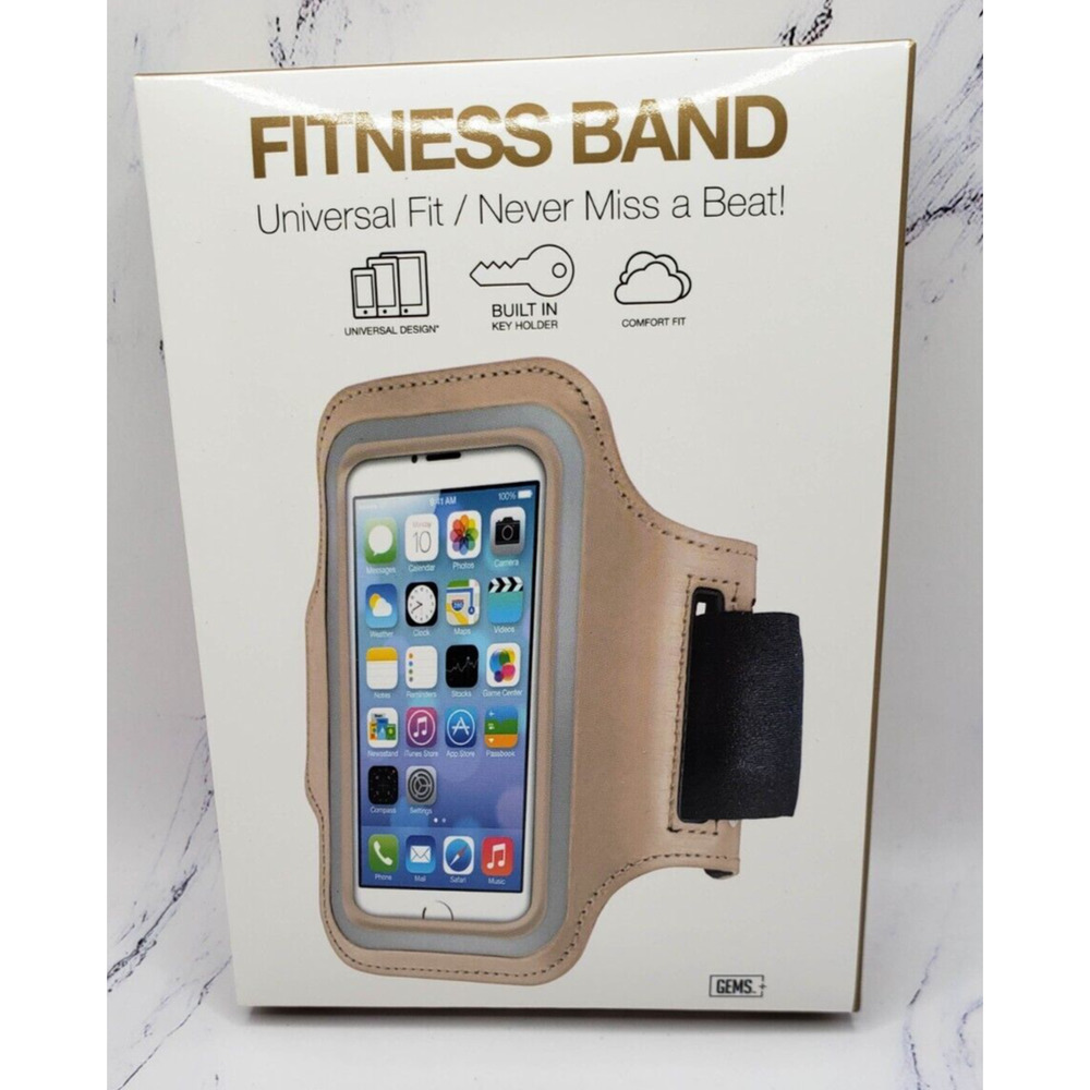 Fitness Band Universal Fit Made For 5S 5C 5 4S 4 iPod Touch Gold